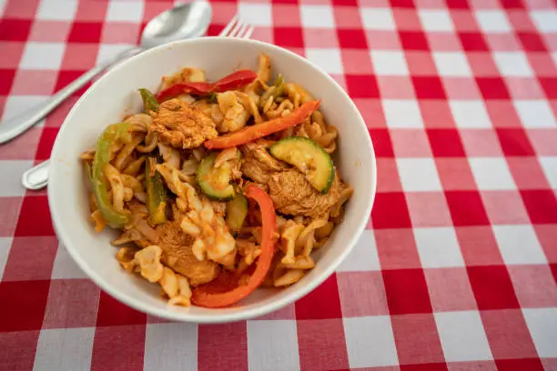 Crazy Cajun Chicken Pasta